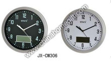 Fashion Style Date Plastic Wall Clock