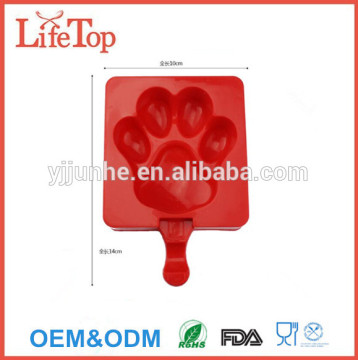 DIY 3D Bear Paw Ice Mold Silicone Ice Cream Mould for Kids