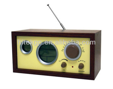 nostalgic wooden radio