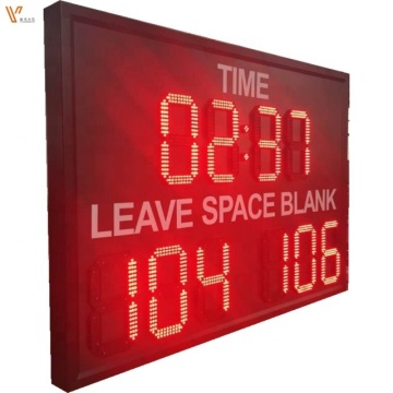 LED Sports Hockey Scoreboard: Game Time Display for Hockey Games