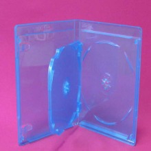 14MM 3-CD Blue ray Case with Tray