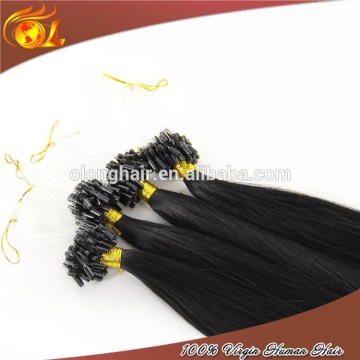 Brazilian Remy Hair Micro Ring/Micro Loop/micro bead weft hair extension