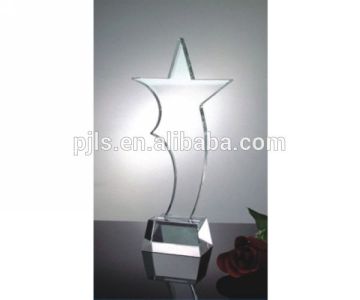 Star Elegance Crystal Award star shaped crystal award trophy