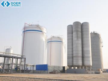 Flat-Bottom Customized Cryogenic lng Storage Tanks