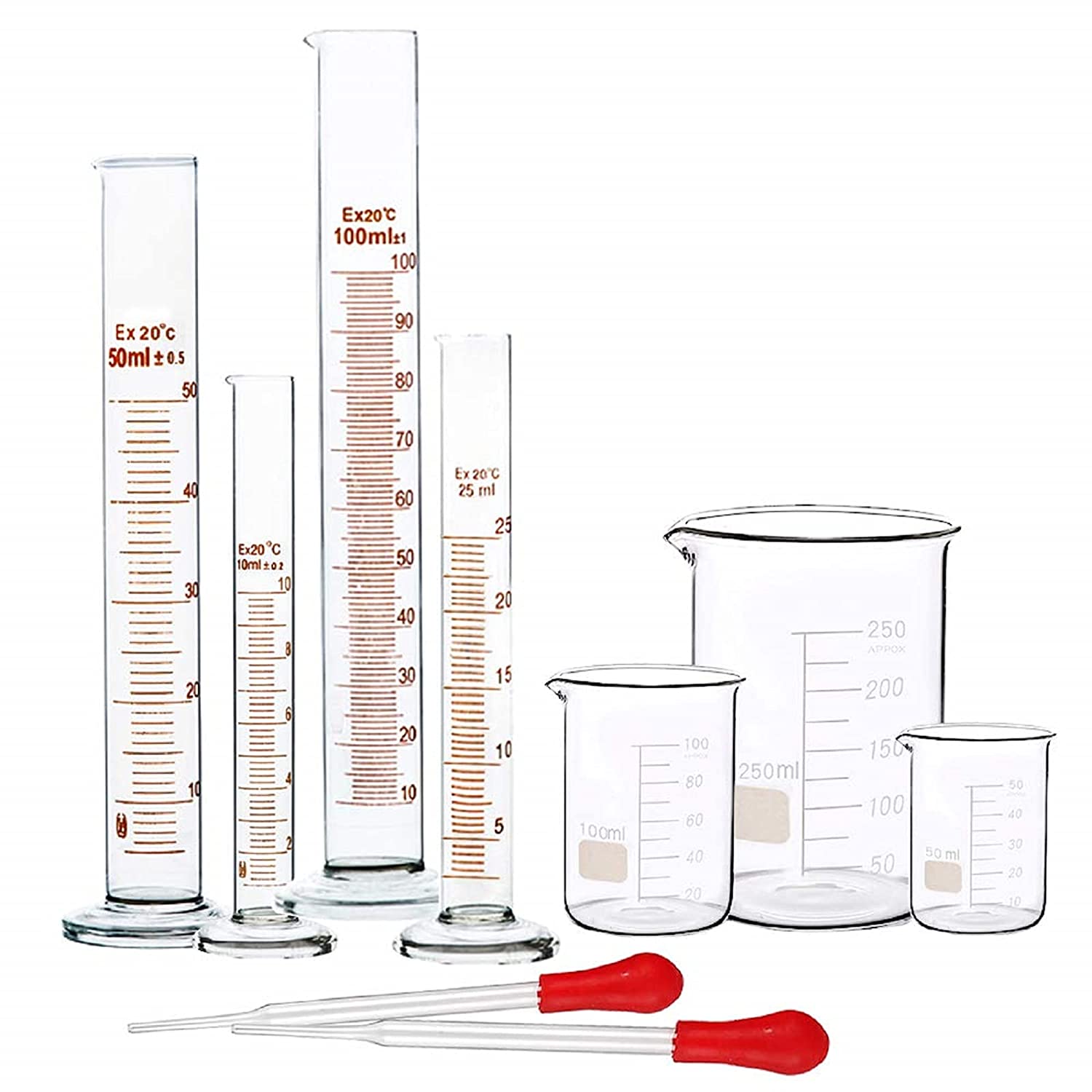 40mL VOA Glass Vial Clear Glass Bottle Lab Bottle Made of Borosilicate Glass