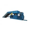 Semi-automatic horizontal hydraulic baler machine