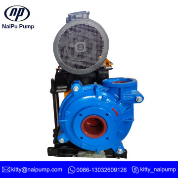 Chrome Metal Lined 6/4D Slurry Pump With 45kw