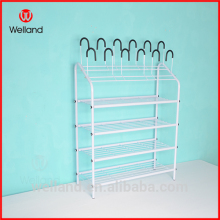 designer shoes rack with umbrella