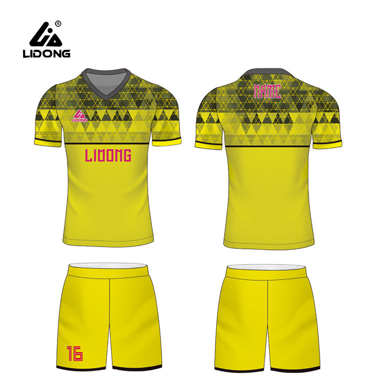 Bekalan Reka Bentuk Seragam Wanita Soccer Custom Sublimated Soccer Wear Soccer Sport Wear