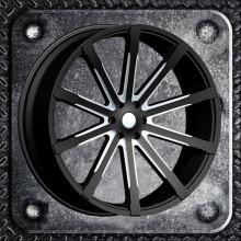 24 and 26 inch big alloy wheels nice face finish