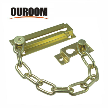 Brass and Steel Safety Guard Latch Entrance Chain Door Security Guard: Enhancing Home Safety with Durable Hardware