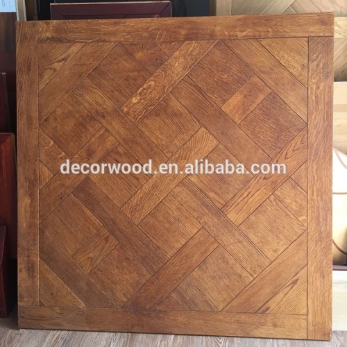 High quality Asian walnut solid versailles wooden floors