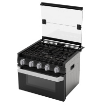 Camp Stainless Steel Gas Stove With Electric Oven