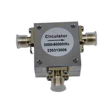 RF Circulator: 200W 3.0-6.0 GHz UHF Coaxial Circulator for RF Technology