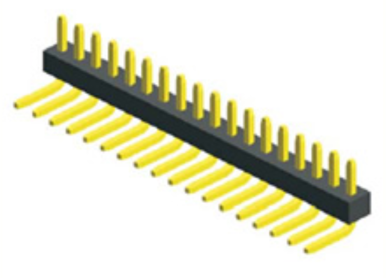 1.27mm Pitch Single Row Single