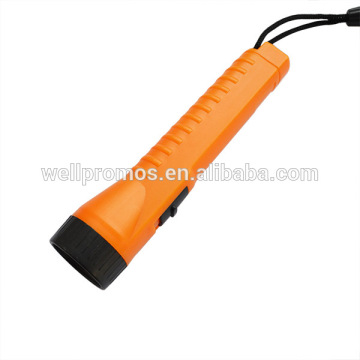 Cheap plastic flashlights hot selling