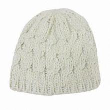 Cable Knit Chunky Winter Hat/Slouch Beenie Hat