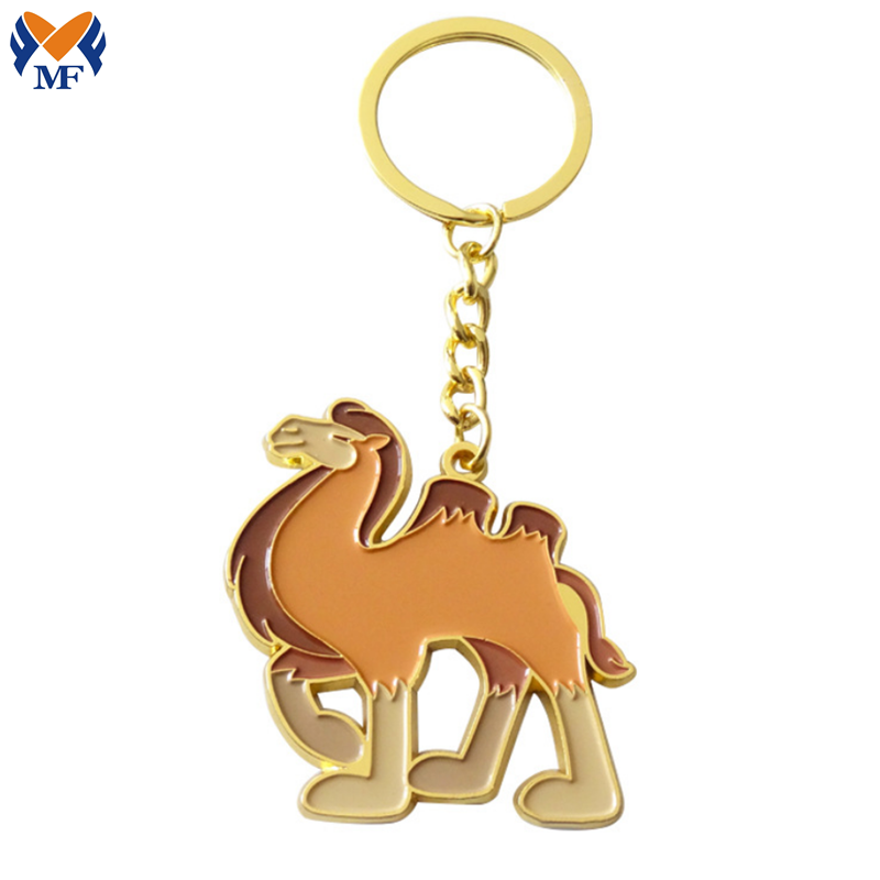 Metal Camel Keychain