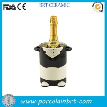 Waiter cylindrical convenient Ceramic Wine Bottle Holder