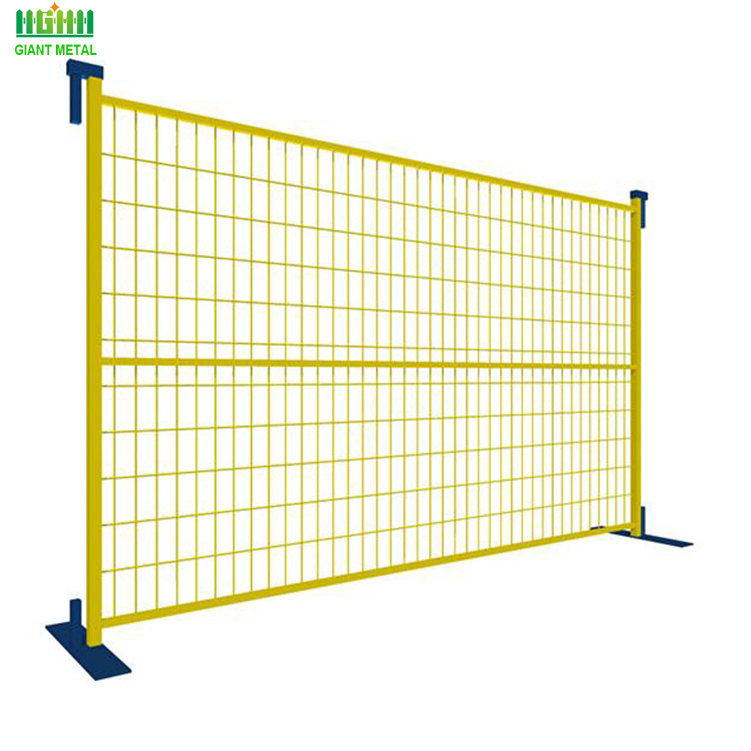 Canada Standard Removable Powder Coated Temporary Fence