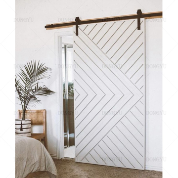 Newfangled Hotel Apartment Soundproof Barn Door Sliding System