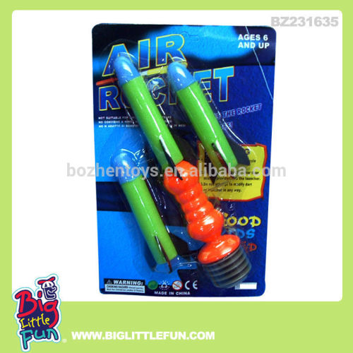 Air pump rocket toys, rocket launcher toy