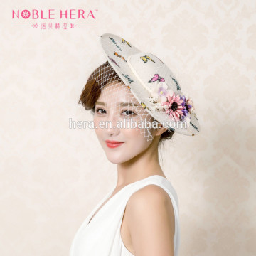 Attractive Butterfly Mini Top Party Hats Ladies High Quality Wholesale 646HC