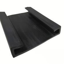 Black U Channel Edge Trim Rubber Seal