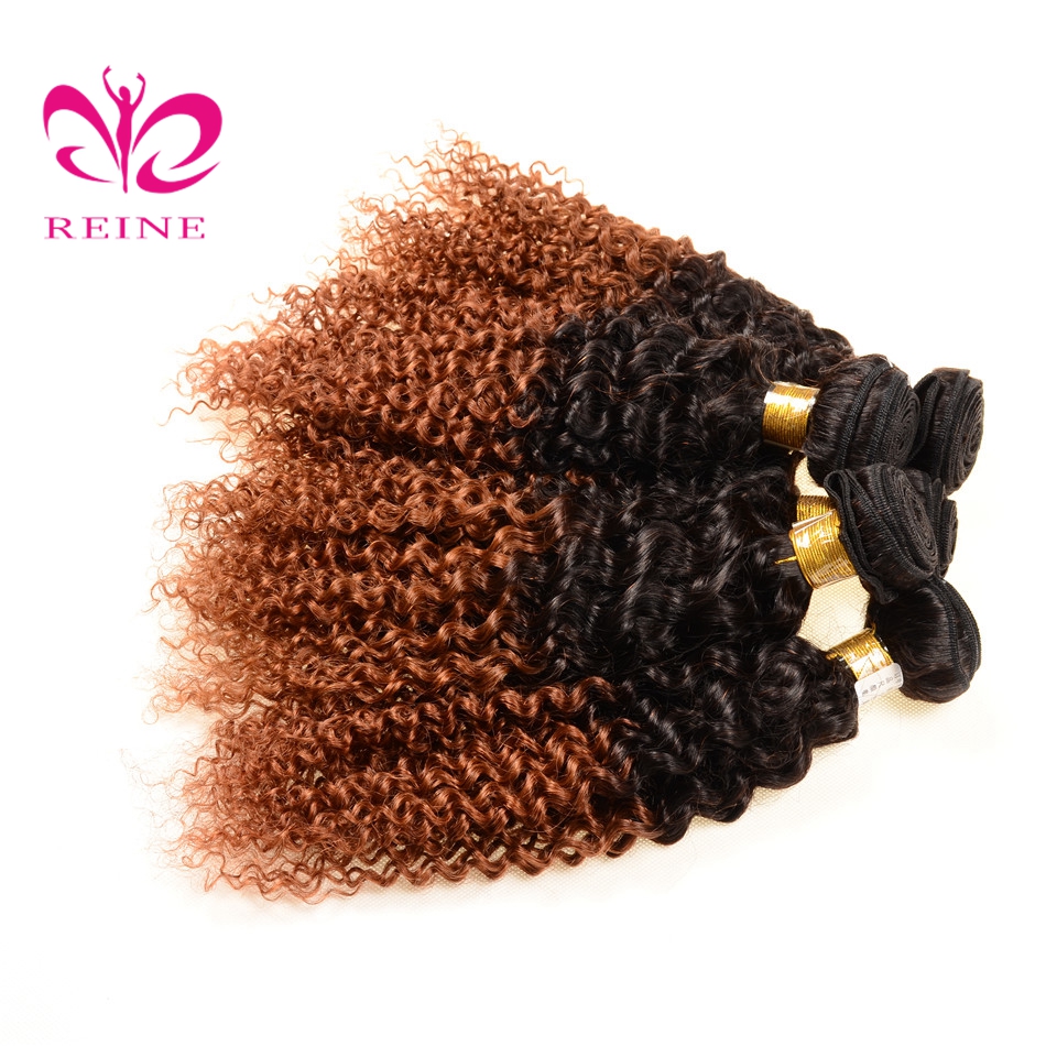 REINE Unprocessed malaysian 1b/30# hair jerry curl bundles Cuticle aligned hair raw kinky curly indian human hair grade 8a