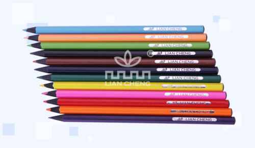 colored crayon pencils for kids in black wood, 3.0mm Color Lead Drawing Pencils