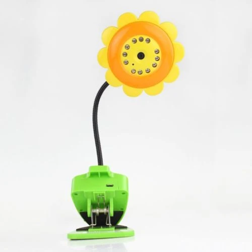 Home Security Sunflower Design Wireless Baby Monitor WiFi Camera DVR for iPhone iPad Android