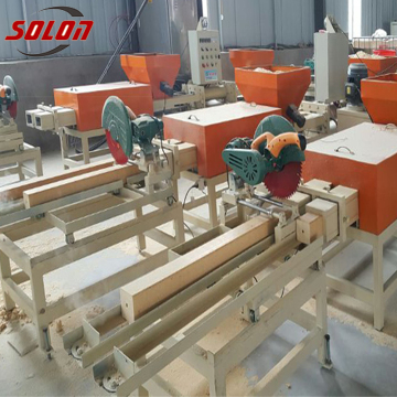 Wood Pallet Feet Block Extruder