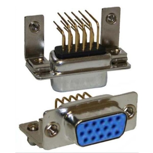 D-SUB High Density Machine Pin 9,4 mm Footprint