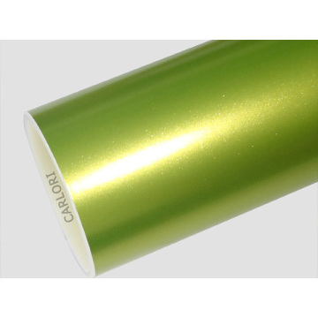 Satin Metallic Lemon Green Car Wrap Wrap Vinyl