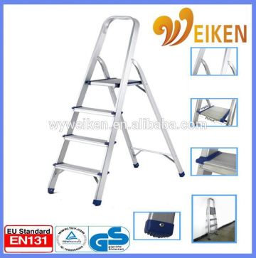 WK-AL204 Domestic Ladders Type and Step Ladders Structure ladder household folding step ladders(manufacturer)