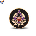 Custom Metal Figule Logo Badge Pin
