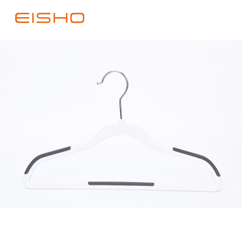 Non Slip Plastic Suit Hangers With Rubber Pieces