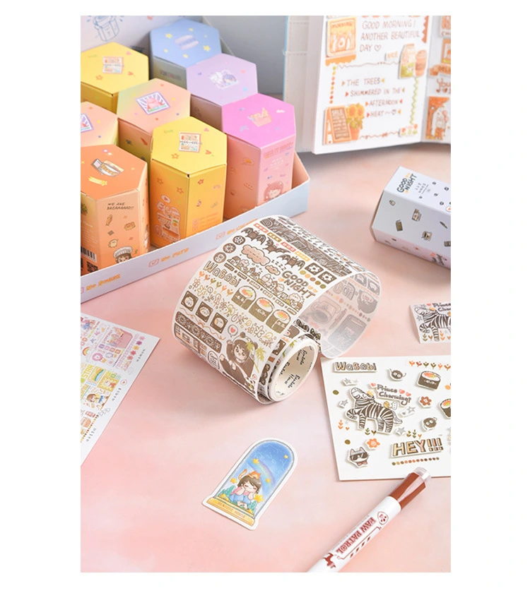 Guessing Box of Washi Tape for Decorating Note Books