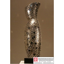 Flower Vase Stainless Steel Art