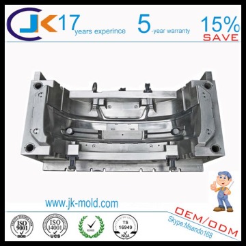 Car Bumper Plastic Double Injection Mould Maker