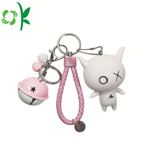 Andox hộp keyring tùy chỉnh nhựa silicone keychain