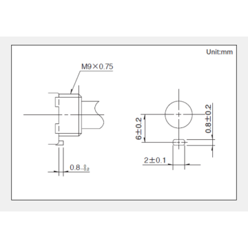 Potencjometr obrotowy serii RK09L