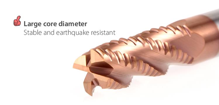 roughing end mill for steel