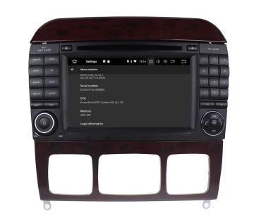 2 Din Car Multimedia System Benz S400