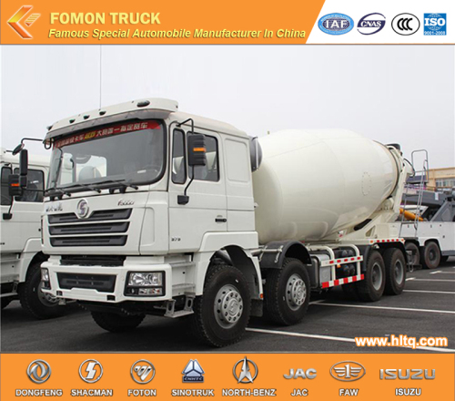 8X4 18m3 혼합 시멘트 트럭 SHACMAN euro4