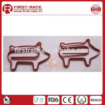Custom logo metal paper clips,fancy paper clips shapes