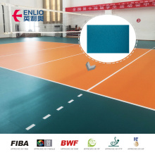 Piastrella da pavimento in campo di pallavolo in PVC