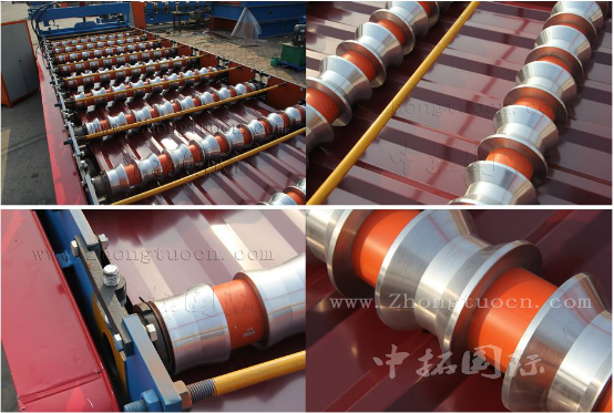 roof tile metal machine