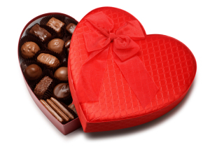 Luxury Matt Heart Chocolate Gift Paper Packaging Boxes