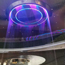 Indoor Decor Digital Waterfall Rain Curtain Wall